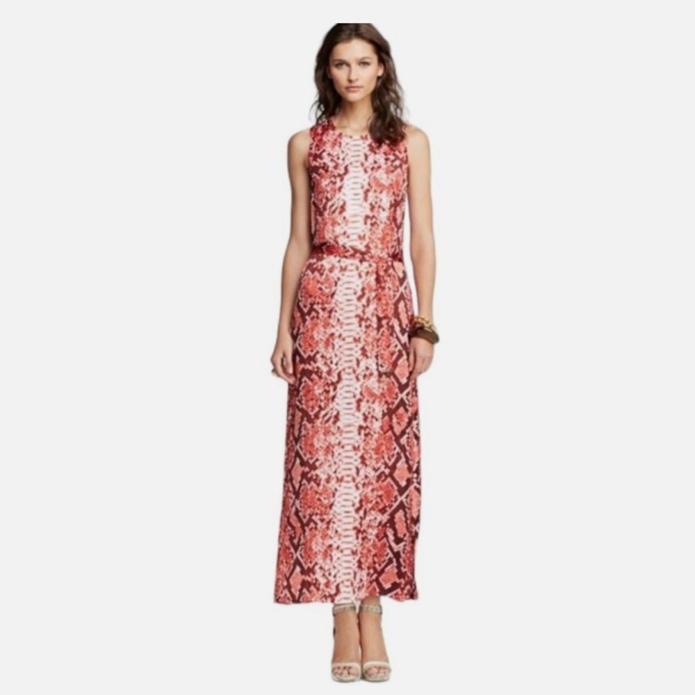 Michael Kors Red Snake print dress : Size S